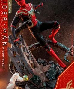 Hot Toys Movie Masterpiece 1/6 Scale Figure - Spider-Man (Integrated Suit) Deluxe Version - Spider-Man: No Way Home Pre-Orders