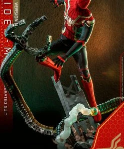Hot Toys Movie Masterpiece 1/6 Scale Figure - Spider-Man (Integrated Suit) Deluxe Version - Spider-Man: No Way Home Pre-Orders