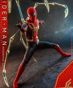 Hot Toys Movie Masterpiece 1/6 Scale Figure - Spider-Man (Integrated Suit) Deluxe Version - Spider-Man: No Way Home Pre-Orders