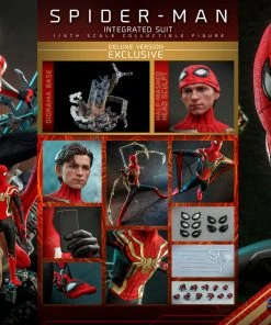 Hot Toys Movie Masterpiece 1/6 Scale Figure - Spider-Man (Integrated Suit) Deluxe Version - Spider-Man: No Way Home Pre-Orders