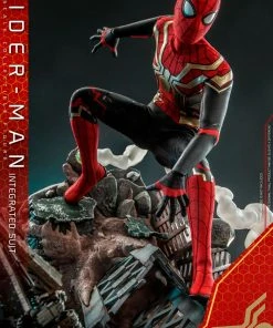 Pre-Orders Hot Toys Movie Masterpiece 1/6 Scale Figure - Spider-Man (Integrated Suit) - Spider-Man: No Way Home