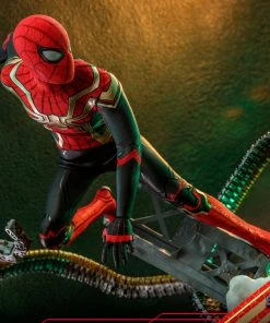 Pre-Orders Hot Toys Movie Masterpiece 1/6 Scale Figure - Spider-Man (Integrated Suit) - Spider-Man: No Way Home