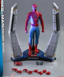 Comics Hot Toys - 1/6 Scale Figure - Spider-Man (Spider-Armor MK IV Suit)