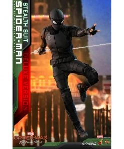 Hot Toys Movie Masterpiece 1/6 Scale Figure - Spider-Man (Stealth Suit) Deluxe Version
