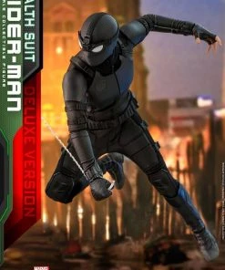 Hot Toys Movie Masterpiece 1/6 Scale Figure - Spider-Man (Stealth Suit) Deluxe Version