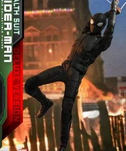 Hot Toys Movie Masterpiece 1/6 Scale Figure - Spider-Man (Stealth Suit) Deluxe Version