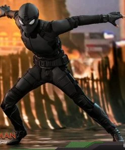 Hot Toys Movie Masterpiece 1/6 Scale Figure - Spider-Man (Stealth Suit) Deluxe Version