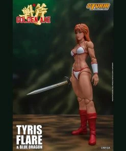 Storm Collectibles Golden Axe Tyris Flare & Blue Dragon 1/12 Action Figure Set New Arrivals