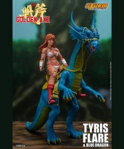 Storm Collectibles Golden Axe Tyris Flare & Blue Dragon 1/12 Action Figure Set New Arrivals