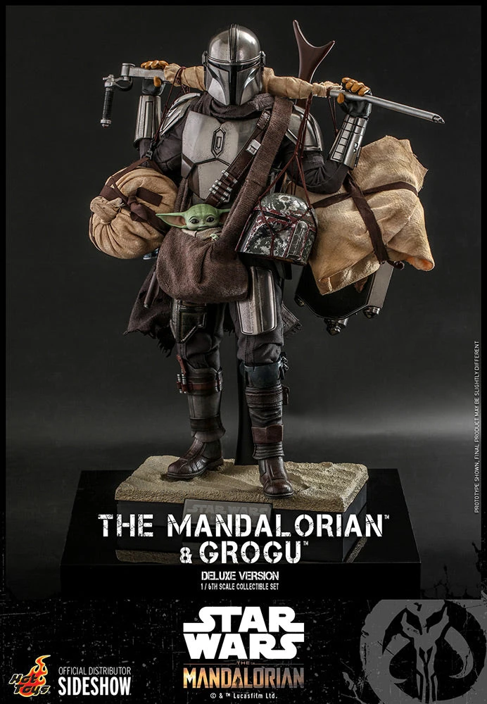 Hot Toys The Mandalorian™ And Grogu™ (Deluxe Version) Pre-Orders 3 Hot Toys The Mandalorian™ And Grogu™ (Deluxe Version) Pre-Orders