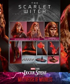 Hot Toys - 1/6 Scale Figure - The Scarlet Witch - Doctor Strange In The Multiverse Of Madness Pre-Orders