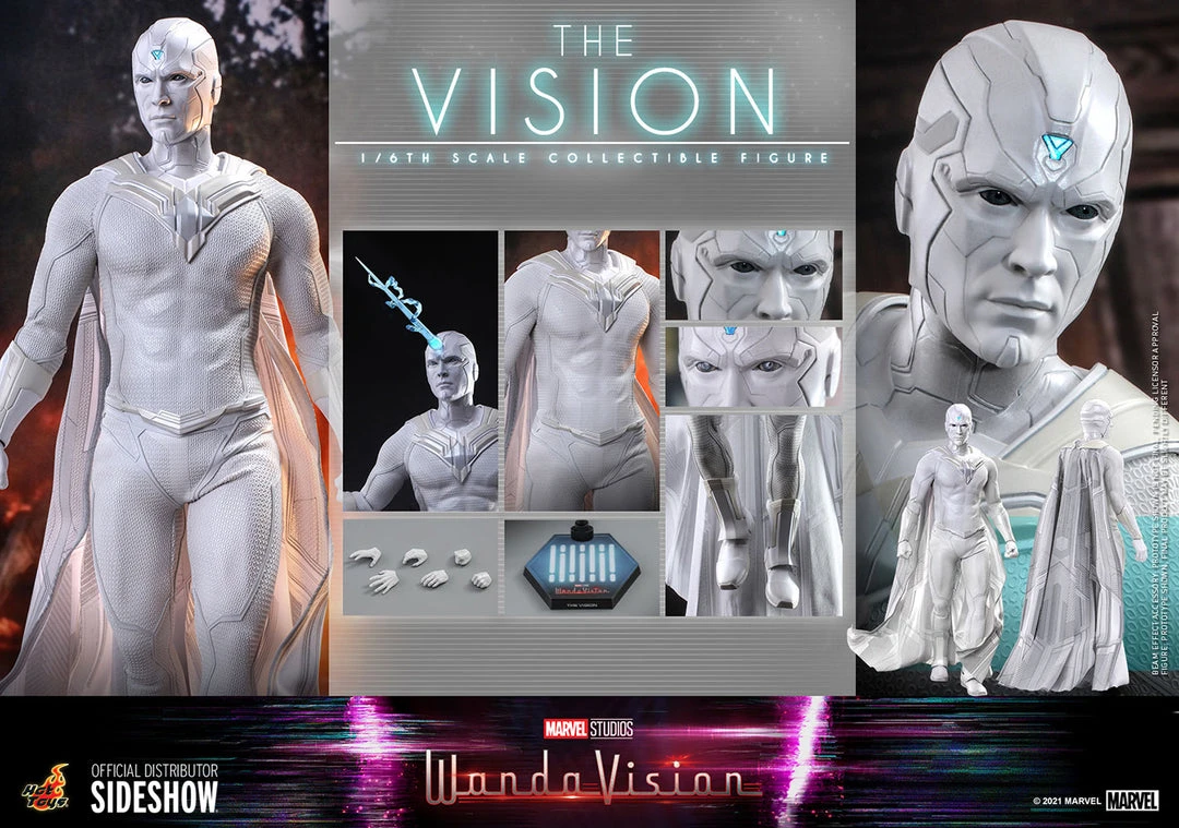 Pre-Orders Hot Toys TV Masterpiece 1/6 Scale Figure - The Vision (WandaVision) 18 Pre-Orders Hot Toys TV Masterpiece 1/6 Scale Figure - The Vision (WandaVision)