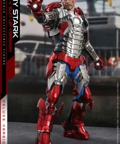 Pre-Orders Hot Toys Sixth Scale Figure - Tony Stark (Mark V Suit Up Version) Deluxe Ver. - (Iron Man 2)