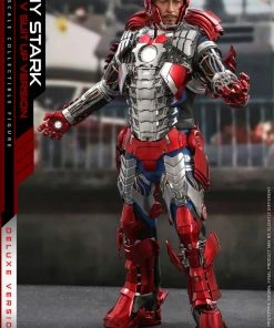 Pre-Orders Hot Toys Sixth Scale Figure - Tony Stark (Mark V Suit Up Version) Deluxe Ver. - (Iron Man 2)