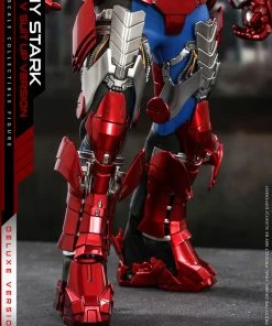 Pre-Orders Hot Toys Sixth Scale Figure - Tony Stark (Mark V Suit Up Version) Deluxe Ver. - (Iron Man 2)