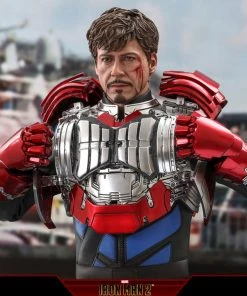 Pre-Orders Hot Toys Sixth Scale Figure - Tony Stark (Mark V Suit Up Version) Deluxe Ver. - (Iron Man 2)