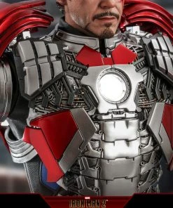 Pre-Orders Hot Toys Sixth Scale Figure - Tony Stark (Mark V Suit Up Version) Standard Ed. - (Iron Man 2)